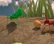 Autodesk Maya Project - The Ant And The Grasshopper - Arena Multimedia Bahadurabad