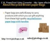 Recycled-Small-Brown-Paper-Bags-With-Handles from brown paper bags with handles