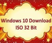 Download Get From Here: http://tinyurl.com/pkwynejnnDownload Windows 10 for free! Microsoft has launched a new version of the Windows operating system, Windows 10, a great opportunity to try out all the innovations included regarding previous versions.