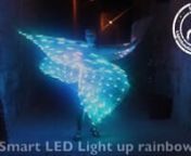 Check out our smart wings - they have unique features and are easy to use. Only you can decide effects, graphics, colors and tempo what you want for your dance or stage character. All this you can create yourself, or choose from a library of ready-made effects. This wings are very light (1,8lb) and bright, transparent and glow on both sides. Optionally wings can be easily controlled from PC, and this product is steadily improving.nn➨ What you get:n● Belly dance performersnIf you have a lot o