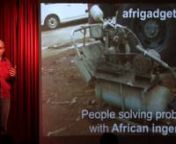I am a writer for AfriGadget which is a website about appropriate and ingenious application of tech. In AfricanAfriGagdet is a team blog about the appropriate and ingenious application of tech by people. I want to spend some time introducing Toronto to this subject so as to show them another side of Africa that is not just about war, hunger and suffering. AfriGadget is about people doing interesting and ingenious things with technology to solve the problems that face them in every day life.