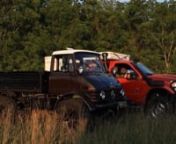 Some fun at the Mid-Atlantic Overland Festival farm with Unimogs, Adventure Bikes, and Ford Trucks upfitted with ARB accessories and Four Wheel Campers.