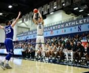 The University of Hawai&#39;i basketball team lost to Seton Hall, 64-54, in the semifinals of the Wooden Legacy at Titan Gym in Fullerton, Calif.