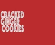 Crack Ginger Cookie Recipe nProduction: Rajita Dang and Eva Oraha nFilmed on a Samsung Note 9