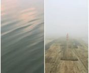 Gently flowing: the Yamuna River, near Rajapur, Uttar Pradesh (Left); Misty morning along the Ganges, Prayagraj (Allahabad), Uttar Pradesh (Right)nnVideos by Camilla FerrarinnSee more: https://www.nationalgeographic.org/projects/out-of-eden-walk/blogs/lab-talk/2018-12-bees-above-our-heads/