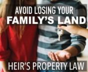 What limits a family’s ability to build generational wealth? Property that passes from generation to generation without a legally designated owner resulting in ownership divided among all living descendants in a family. To learn more about heirs property law, join attorney James Lewis and his guests on this episode of Lewis on the Law.nnContact Info...nnJames Lewisnjameslewislegal.comnjames@jameslewislegal.comn404-610-0075nnJoann JohnstonnProgram Director, GA Heirs Property Law CenternGentry M