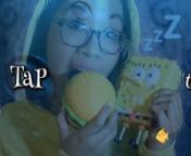 Who lives in a pineapple under the sea? Today, I tap on my Spongebob collection! This video has slow &amp; fast tapping + some layered tapping (requested) &amp; some silliness!nPlease wear headphones for binaural tingles. ♥ Timestamps:n00:00 - Previewn00:26 - Metal tinn04:24 - Ceramic Mugn08:33 - Plastic Radion13:10 - Krabby Patty SquishynWatch the full video here: https://youtu.be/EJGJkbdLgAYn#spongebobasmr #kidfriendly #tapping #tingles #asmrsleep #asmrforkids #squishies #spongebobn~~~n♥Th