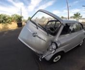 My friend Craig let me take this 1958 BMW 600 out for a spin today.This car is so cool in so many ways. n This is the bigger brother of the BMW Isetta (2-seater with 12.5 HP).The 600 is practically a limousine compared to the Isetta.It has two doors instead of one, seats up to four, bench seats, 19.5 HP, 4-speed, 0-60 MPH in I don&#39;t know because it can&#39;t do 60 but it really goes straight and if you drive in a tight circle be aware the fuel may come out due to centripetal force.This car w