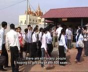 This is Part 1 of the first episode in a series of weekly video updates about the Khmer Rouge trial proceedings currently underway in Cambodia. This episode covers the first week of substantive proceedings in the case against Kaing Guek Eav, alias “Duch,” who has admitted that he ran the Khmer Rouge’s notorious S-21 torture center.nnThe films, produced for a prime-time Cambodian television audience, endeavor to explain the complex legal proceedings in an accessible and informative manner t