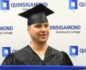 Congratulations Patrick, on graduating from QCC!Go class of 2019!nnQuinsigamond Community College’s commencement 2019 ceremonies occur May 23rd, 2019.For more information, visit www.QCC.edu or call 508.853.2300!