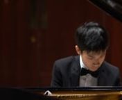 Xingyu ZhounChina  &#124; Age 14nnPreliminary Round Recital - Saturday, June 1, 2019 - 4:16 p.m.nCaruth Auditorium, SMUIDallas, Texas, USAnnProgram:nBACH Prelude and Fugue in G Major, BWV 860nCHOPIN Etude in G-sharp Minor, op. 25, no. 6nLISZT Mephisto Waltz No. 1, S. 514nnnnXingyu Zhou made his recital debut at the age of 8 in his native Beijing, and his concerto debut two years later in Canada with the St. Andrews Festival Orchestra. That was his second successful appearance in St. Andrews, whe