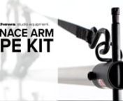 Video demonstration of Matthew&#39;s Menace Arm Pipe Kit.