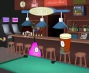 This is the first installment of what is likely to be a long series.nnThe Atomic Bar will take popular &#39;Bar Jokes&#39; and interpret them in a brand new way, with clocks at their favorite watering hole.nnz3n - http://www.newgrounds.com/portal/view/73705