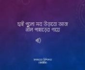 Neel Paharer Gaye (Aurthohin) - নীল পাহাড়ের গায়ে (অর্থহীন) [Lyrics] from neel gaye