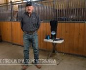 How to use the Ice Spa Prolong (Pro) with Dr. Joe Stricklin. Highlights the ease of use, the new zipper-less design, and the new retention collar design that makes it 10 times easier to use.He also highlights the channelled orthotic design which allows for better cooling of the hoof, and that it&#39;s used it for foundered and hoof abscesses.nnExplains how to put the boot on, from start to finish, and that it is quick and easy to get the horses in and out of the boot, both on the front and rear li