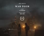 WAR POEM is a live-action, narrative short based on a poem of the same name. The story follows a brother and his wounded sister as they escape their city of ruin in search of a place of peace. Marked by the force of blood and unrest, the implicit backdrop of this drama is inspired by images from the refugee crisis. nnWAR POEM is one of 12 films that comprise Season 8 of Motionpoems, a Minneapolis-based non-profit that pairs poets with filmmakers. Each year a series of short films is released, al