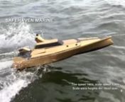 Here’s an interesting video documenting some of the scale model testing during the R&amp;D for our new design: XSV20, due to join our extensive range of commercial and naval craft. The design is a high speed patrol / interceptor with a LOA of 23m (75ft). The hull design is extremely innovative (Patent applied for) and seamlessly fuses a twin stepped asymmetrical catamaran hull form with a wave piercing monohull, to create a hybrid design that delivers the dynamic transverse stability of a cata