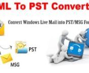 #emltopst #emltopstconverter #convertemltopstnnEML to PST Converter SoftwarennSome Features OfThis Softwarenn1. This utility converts email message files from EML to PST format for Outlook.n2. Convert EML Files to PST by Maintaining Message Formatting &amp; Attributes.n3. Preview full emails and attachments, before saving.n4. Runs on all Windows Versions: Windows 10, and prior versions.nnDownload Now:- http://www.emltopst.filefixutility.com/