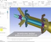 ANSYS Fluent Watertight Geometry Workflow Demo Arc Jet - Video from ansys fluent