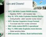 Western companies in the nuclear energy sector have new opportunities to win significant business in India as the country opens up for atomic energy commerce. India’s nuclear energy production is scheduled to increase from 4.5 gigawatts to 30 gigawatts over the next few years.nnIn this video, India experts Gunjan Bagla and Dinesh Lal address the realities of the Indian nuclear energy marketplace and the decision-making process of the Indian customer.