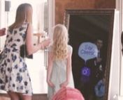 The Magic Selfie Mirror is available to hire for events across the UK.