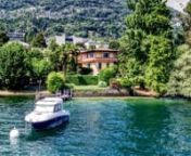 Learn more: http://bit.ly/88243-ennLuxury villa in Minusio at Lake Maggiore for sale. It is a dream of many, to live at the lakefront, within a historical context but in a splendid elegant mansion (done by an internationally acclaimed architect), enjoying his own private lawn at the lake, private beach, mooring and a private port. It&#39;s all here, as is Champagne in the fridge and a speedboat at the buoy.nn