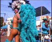 Comparsas del carnaval de BARRANQUILLA al son de los ritmos africanos y del brasil, con musica de DEEP FOREST