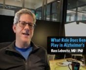 Episode 22 of BrainStorm Live - Amprion&#39;s CEO Dr. Russ Lebovitz explains the role genetics play in Alzheimer&#39;s.Genetic markers have been identified that increase the probability of early onset of Alzheimer&#39;s. Many of these markers appear to be involved in the processing and clearance of misfolded proteins and prions in the brain. The most important of these appears to be ApoE4, which may both accelerate misfolding as well as enhance the damage caused by the misfolded proteins.nn============nJo