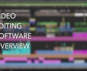 A general overview exploring a few of the most popular video editing software options available. We&#39;ve included free, one-time purchase and subscription based options.nniMovienhttps://www.apple.com/ca/imovie/nnFilmoranhttps://bit.ly/32r8YxSnnPremiere Rushnhttps://www.adobe.com/ca/products/premiere-rush.htmlnnCamtasianhttps://www.techsmith.com/video-editor.htmlnnMovie Maker 10nhttps://bit.ly/2FtlvrsnnFinal Cut Pro Xnhttps://www.apple.com/ca/final-cut-pro/nnPremiere Pronhttps://adobe.ly/3irN96BnnD