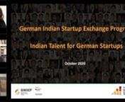Willkommen bei unserem Webinar für die virtuelle ZF 2020!nWir sind drei Teams die sich mit indischen Fachkräften in Deutschland außeinandersetzen. Wir, das sind Jan Bergerhoff von Candidate Select (https://www.candidate-select.de), Jana Koehler von Meetra (meetra.de) und Julian Zix von GINSEP, dem German Indian Startup Exchange Program (ginsep.co).nSchauen Sie sich gerne unseren Stand an und nehmen dort Kontakt per Mail oder LinkedIN auf!