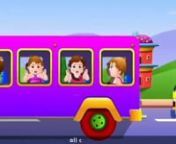 Wheels on the Bus (PART2) - Popular Nursery Rhymes and Songs for Children from wheels on the bus part