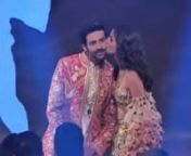Ananya Panday kisses Kartik and dances away to glory at the runway for Abu Jani-Sandeep Khosla #Throwback The highlight of the entire fashion show was Ananya grooving on the ramp. The lead cast of Pati, Patni Aur Who including Kartik Aryan, Bhumi Pednekar and Ananya Panday turned showstoppers for the designer duo last year. The ladies, of course, oozed the oomph factor as they turned heads in elaborate ensembles from the designers who are known for their intricate and delicate work. While Ananya