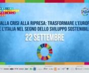 Alleanza Italiana per lo Sviluppo Sostenibile (ASviS) from asvi