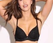 The Venice Dentele Plunge Double Push Up Bra features a delicate geometric and floral lace. Finished with matching satin bow and trinket.nShop Now:https://www.brasnthings.com/venice-dentele-plunge-double-push-up-bra-black.html