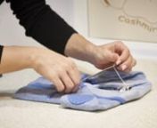 Cashmirino stop motion video showing how we beautifully wrap your purchases. Cashmirino is a luxury brand of 100% Cashmere, Pima Cotton, Royal Alpaca, Linen and Wool clothing for babies and children.