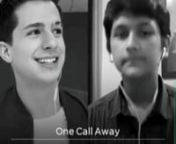 Hey how are you all, I hope that you are all well. This is my new cover of the song One Call Away by Charlie Puth and I on Smule nnn Please like and Subscribe if you haven&#39;t already!nn-KEEP IN TOUCH-nnYoutube &#124; @Kavi yanzh- https://www.youtube.com/channel/UC_2VEQ1RtSrhPVcW0shdNJw