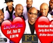 Promotional video for Valentines Weekend 2021. Mark your calendar for this affordable live stream concert brought to you by Frazier Trager Presents. Get your early bird ticket at www.ftpresents.com