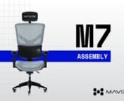 Learn how to assemble your M7 Mavix Gaming chair. nnThe M7 comes with a Mesh Wide Seat. Gaming requires a solid base and Mavix’s research showed that many gamers achieve this by sitting wider, like taking a wide stance as a running back,nor a hoops player digging in on defense. Spreading our legs wide creates stability. The M7 also features a Deep Recline Responsive Support Mechanism giving you the ability to easily lean back during game play. Paired with Infinite Locking Position Recline, you
