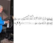 A live streamed solo piano performance of 3 original compositions by Andy Wasserman, in split screen video with exact note-by-note transcription sheet music in perfect sync with the music as it is being played. nnThis video allows the listener to experience the sound of