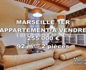Retrouvez cette annonce sur le site ou sur l&#39;application Maisons et Appartements.nnhttp://www.maisonsetappartements.fr/fr/13/annonce-vente-appartement-marseille-1er-2056857.htmlnnRéférence : 1489nnVIEUX PORT-ESTIENNES D&#39;ORVES (Marseille 1er) nnVieux port-estiennes d&#39;orves (marseille 1er). Magnifique loft de 92 m2 de surface au sol (57,05 loi carrez), au grand calme. Au 1er tage d&#39;un immeuble du Dbut du sicle dernier, cet appartement original et entirement parquet offre une vaste double rceptio