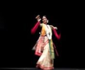 Kaberi dances Tagore in Ourense from www baje