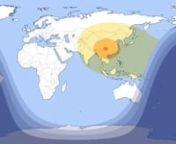 21 Haziran 2020 günü parçalı/halkalı Güneş tutulması gerçekleşecek. Yerel zaman ile yaklaşık 07.46’da başlayıp 09.34’te sonlanacak olan tutulma ülkemizden de gözlenebilecek.nnTutulmanın merkezi olan kırmızı hat boyunca, tutulmanın izlenebileceği bölgelerde “Halkalı Güneş Tutulması” yaşanacak. Türkiye’nin de içerisinde bulunduğu sarı-turuncu hatlar boyunca “Parçalı Güneş Tutulması“ izlenebilecek.nnTürkiye bu tutulmanın merkez hattında olmadı