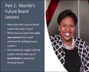 Future of Leadership Ntombi from ntombi