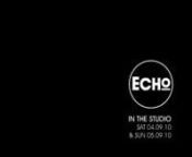 Hailing from Bournemouth, UK, rock band ECHO went into the studio in September 2010 to record 3 new songs and add further fuel to flames of their smash song, Fire. What you see before you is a combination of musicianship, beer and raw talent!nnwww.myspace.com/echobournemouthnwww.twitter.com/bandechonwww.facebook.com/?sk=messages#!/pages/Echo-The-Official-Facebook-Fansite/115375045164417