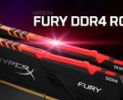 HX Fury DDR4 RGB 2020 EN from ddr4
