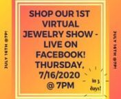 Check out our special offers during our FACEBOOK LIVE VIDEO Jewelry Sale this Thursday, July 16th at 7:00pm!nn1)n*Beach Bag Give Away! nIncludes &#36;100 cash and an original Cape Cod bracelet by @lestagejewelry !nHow to enter:n&#62; watch, share, comment!&#60;n- watch our FACEBOOK LIVE VIDEO on Th., 7/16 between 7p-8pn- share our FACEBOOK LIVE VIDEO on Th., 7/16 between 7p-8pn- comment