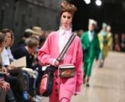 Marc Jacobs Spring 2018 Womens Ready-To-Wear Collection by designer Marc Jacobs: http://bit.ly/GFN-MarcJacobs-Vampy-Cat-EyenThis collection is the reimagining of seasons past somewhere beyond the urban landscape of New York City.