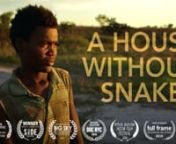 In Botswana, two young Bushmen struggle to build their futures in the wake of their people&#39;s relocation from their ancestral homeland. Ketelelo looks to education as a way to reinvent himself and provide for his family. Meanwhile, Kitsiso wonders whether he should stay in his ancestral homeland to honor his father or seek a new life in town. A HOUSE WITHOUT SNAKES is an intimate coming-of-age portrait that explores the tension between modernity and tradition through the lens of two individuals