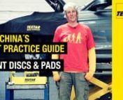 Celebrity mechanic, Edd China,takes you through a step-by-step guide to brake replacement, using TMD Friction brake pads, from its Textar range.