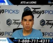 The New York Jets are facing Detroit Lions in an NFL pro football preseason game Saturday August 19th, 2017. NFL pick prediction odds Detroit -5.5 with over under odds 38. Game is airing on a delayed basis on NFL Network. NFL pick prediction Jets at Lions is available now and sent quickly to preview readers who request this selection. nnStart Time: 7:30 PM ETnnLocation: DetroitnnDate: Saturday August 19th, 2017nnTV: NFL Network nnNFL Point Spread Odds:Detroit Lions -5.5nnMoney Line Odds:Cowb